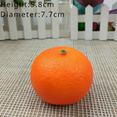 Mesterséges narancsok modell hamis gyümölcs-zöldség modell lakberendezési szimuláció díszfotózás kellékek
