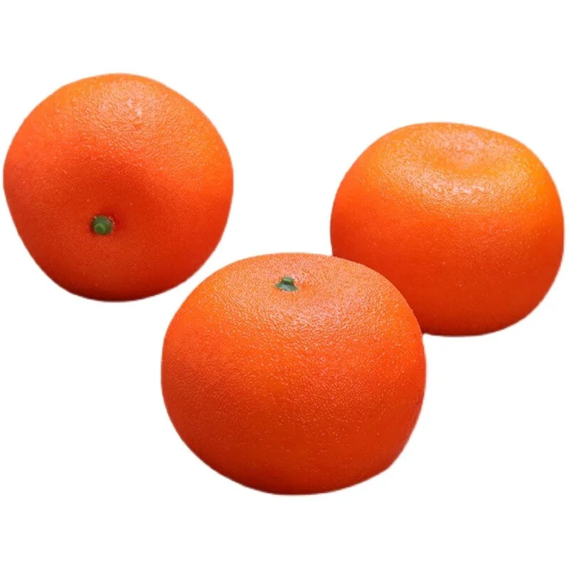 Mesterséges narancsok modell hamis gyümölcs-zöldség modell lakberendezési szimuláció díszfotózás kellékek