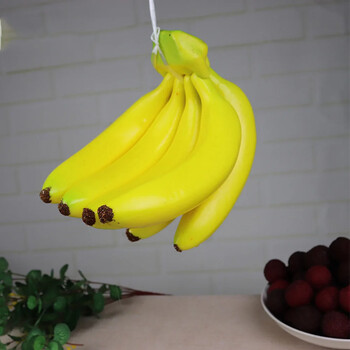 Τεχνητή μπανάνα Fake Fruit Plastic Model Διακοσμητικό Home Fruit Shop Photo Prop Display Simulation Μπανάνα Διακόσμηση σπιτιού