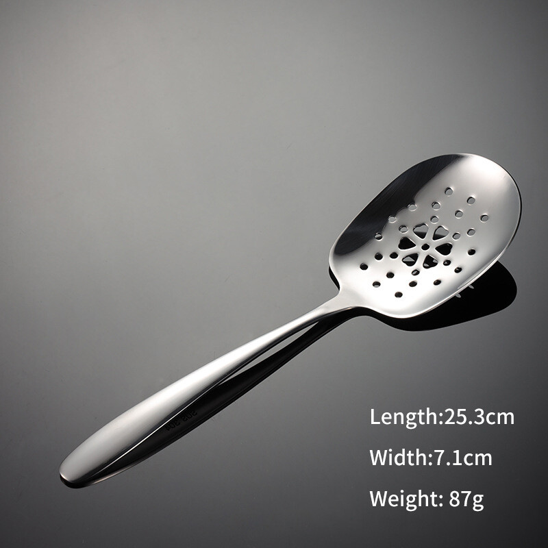 Nerūdijančio plieno didelis serviravimo šaukštas Namų vakarėliui banketui stalo reikmenys suaugusiems maitinimas švediškas stalas ryžiai mentele Vakarienės virtuvės reikmenys