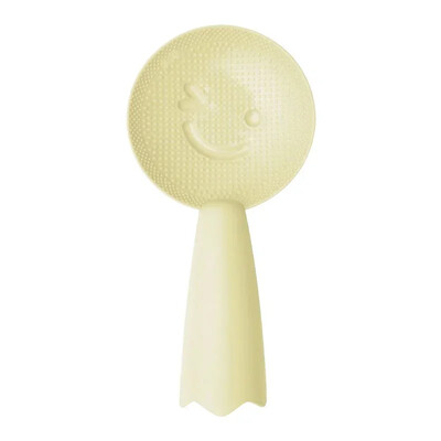 Nelipnus plastikinis ryžių šaukštelis mielas veidukas, ryžių mentelė, viryklė Ilga kepimo ryžių kaušelis virtuvės reikmenys stalo įrankiai