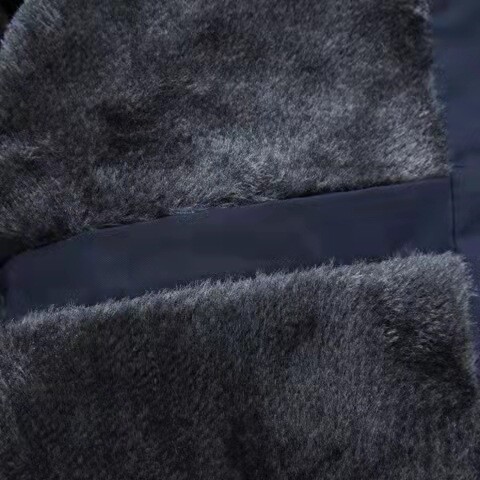 Ziemas vīriešu dūnu jaka vienkrāsains parkas ar kapuci Augstas kvalitātes vilna, bieza, silta, vēja necaurlaidīga jaka Vīriešu ziemas mētelis vīriešu apģērbi