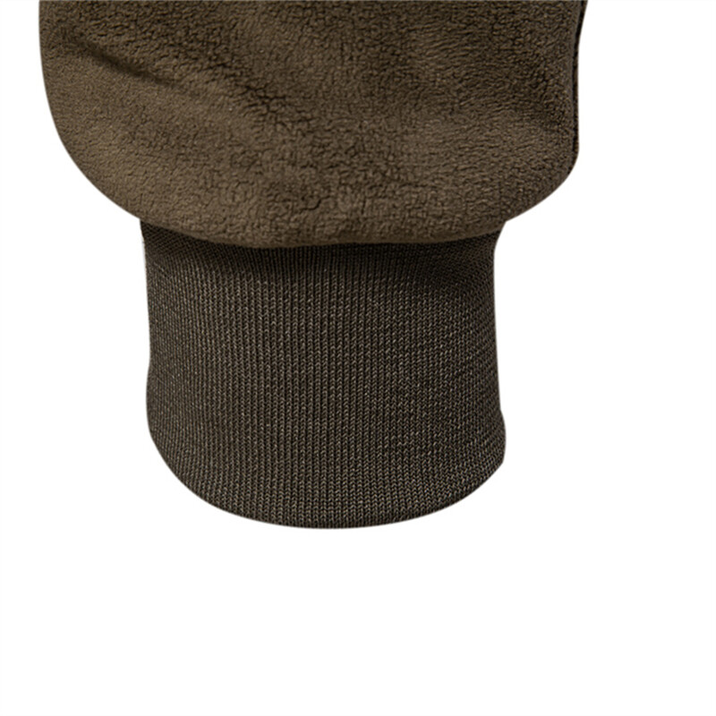 AIOPESON férfi téli patchwork vastag polár bélelt baseball bomber dzseki divat alkalmi meleg felsőruházat kabátok férfi kabátok