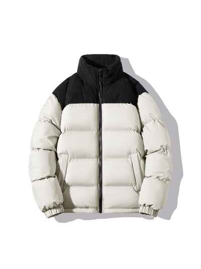 Ljubitelji zime Topla odjeća podstavljena pamukom, Jednostavna trodimenzionalna verzija, Čista tkanina za kožu, Snažno topao i tanak stil