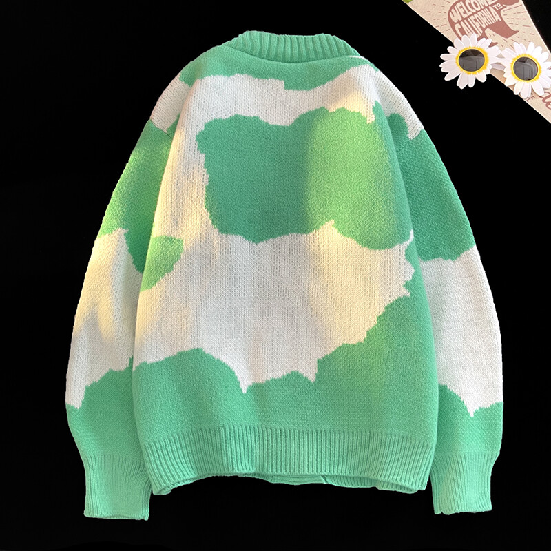 Nyitott elülső gomb V nyakú, hosszú ujjú pulóver, női alap ing férfi meleg puha kabát őszi téli felsők alkalmi kötött kabát kardigán