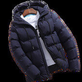 2023. gada ziemas kokvilnas mētelis vīriešiem, jauns, izskatīgs īss kokvilnas mētelis, korejiešu versija, moderns kokvilnas mētelis