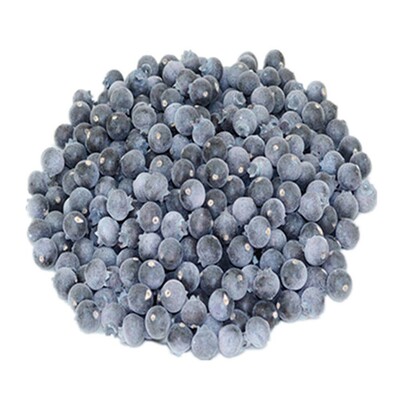 20 de bucăți de înaltă simulare de afine model de recuzită foto ornamente false fructe alimente artificiale două dimensiuni afine magazin de fructe model decor