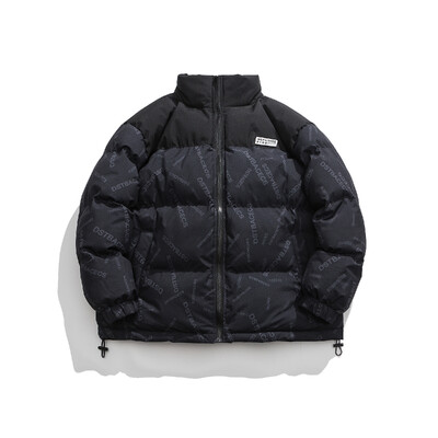 2023. gada vīriešu jaka New Tide zīmola biezināta kokvilnas jaka Vīriešu korejiešu versija dūnu kokvilnas jakai Ziemas jaka polsterēta jaka