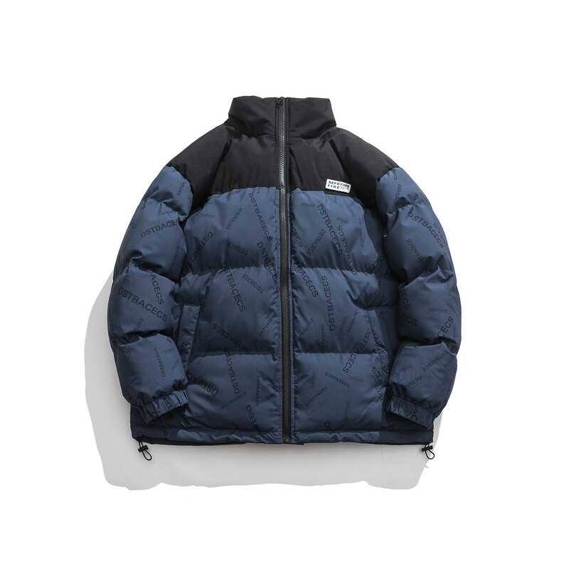 2023. gada vīriešu jaka New Tide zīmola biezināta kokvilnas jaka Vīriešu korejiešu versija dūnu kokvilnas jakai Ziemas jaka polsterēta jaka