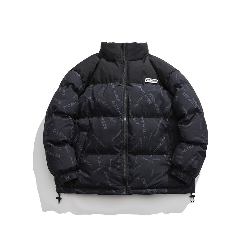 2023. gada vīriešu jaka New Tide zīmola biezināta kokvilnas jaka Vīriešu korejiešu versija dūnu kokvilnas jakai Ziemas jaka polsterēta jaka