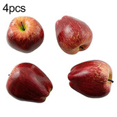 4gb mākslīgo augļu augstas simulācijas plastmasas mākslīgo garšīgo sarkano augļu modelis viltotu augļu šķīvju dekorēšana svētku rekvizīti