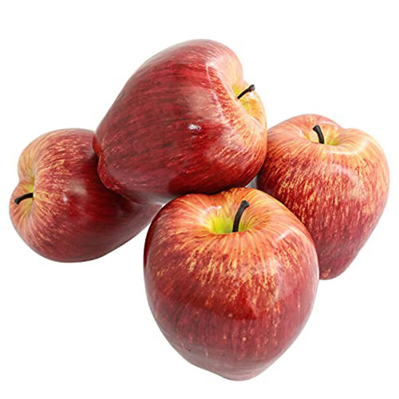 4gb mākslīgo augļu augstas simulācijas plastmasas mākslīgo garšīgo sarkano augļu modelis viltotu augļu šķīvju dekorēšana svētku rekvizīti