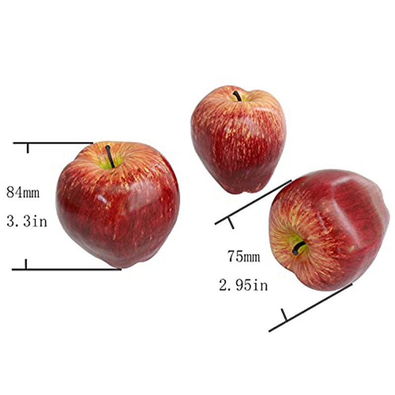 4gb mākslīgo augļu augstas simulācijas plastmasas mākslīgo garšīgo sarkano augļu modelis viltotu augļu šķīvju dekorēšana svētku rekvizīti