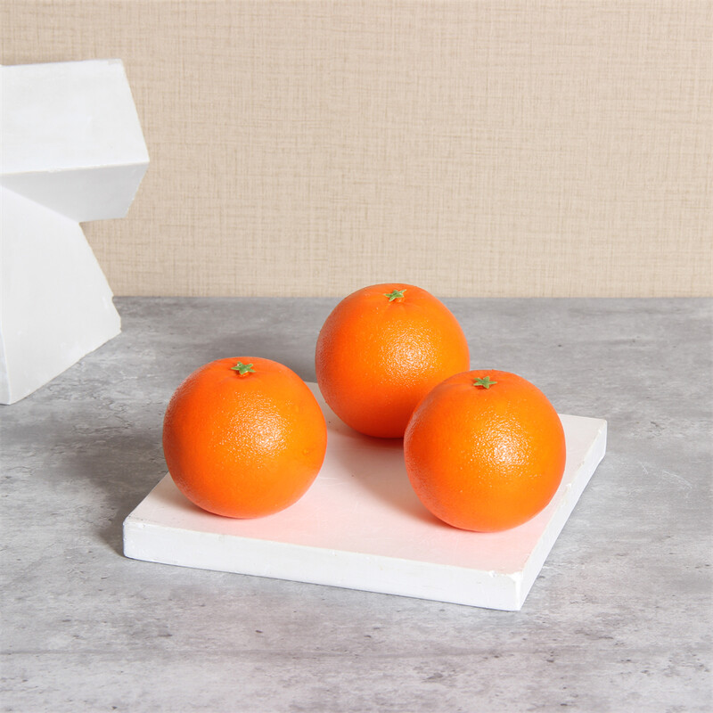 6 db, szimulációs narancsok, mesterséges narancs modellek, műgyümölcs lakberendezési tárgyak, éttermi gyümölcstálca dekorációs fotózás