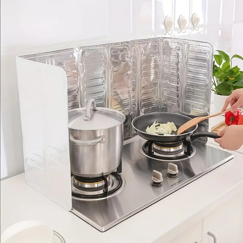 Aliumininė sulankstoma virtuvės dujinė viryklė, pertvara