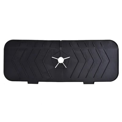 Kriauklė Splash Pad Stalviršio Apsauga Vonios Kilimėliai Kvadratinis Silikono maišytuvo kilimėlis Vandens raibuliavimas Virtuvės maišytuvas vandens gaudyklės kilimėlis