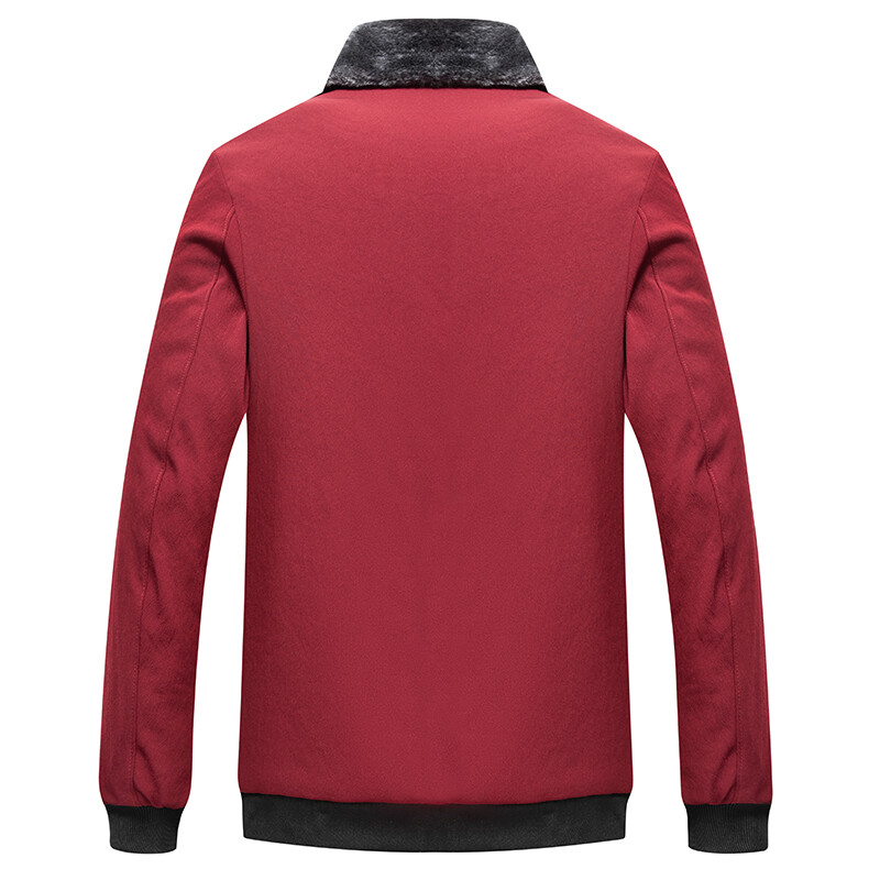 Vīriešu rudens ziemas kokvilnas polsterēts mētelis vēja necaurlaidīgs, silts nodilums izturīgs modes ikdienas augstas kvalitātes audums, kraukšķīgs ērta āda