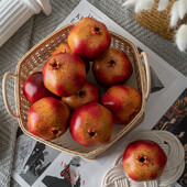 Simulācija Granātābolu Viltus Augļu Granātābolu Modelis Mākslīgie Augļi Foto Rekvizīti Dekorācijas Augļi Displeja Mājas ballītes dekors