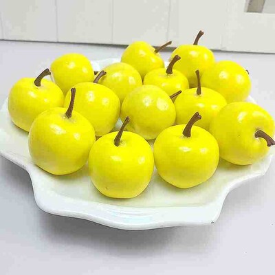 20gab Mini Mākslīgie Augļi Pārtika Dārzeņi Viltus āboli Persiki Apelsīni Bumbieri Citroni Ķirši Mango Čilli Kartupeļi Kukurūza Ķirbis Burkāns