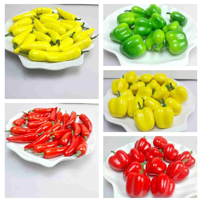 20gab Mini Mākslīgie Augļi Pārtika Dārzeņi Viltus āboli Persiki Apelsīni Bumbieri Citroni Ķirši Mango Čilli Kartupeļi Kukurūza Ķirbis Burkāns