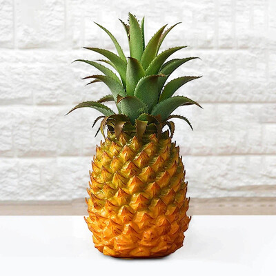 Umjetni ananas Lažno voće Figurice Ukrasni zanati Trgovina za kućanstvo DIY Tropski dekor Prikaz Fotografski rekviziti Dekor