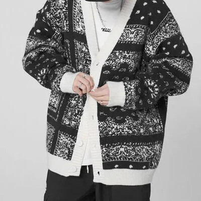 2024. gada džemperis vīriešu apģērbs, brīvs mētelis, vēja jaka, ikdienas modes džemperi, pavasara un rudens korejiešu versijas topi