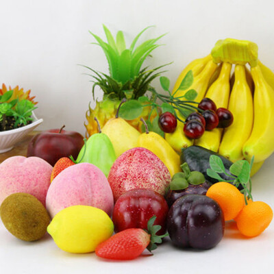 Dirbtinis vaisius netikras obuolys bananas namų dekoravimo modeliavimas, apelsinų arbūzo ornamentas, amatas, maistas, fotografija, rekvizitai namų dekoravimui