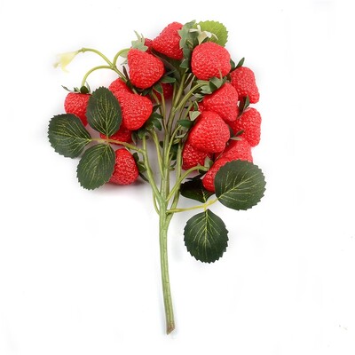 Mesterséges eper citrom cserepes fa bonsai kiegészítők zöldségnövények konyhai játékok esküvőre Otthoni parti dekoráció