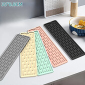 Silikono maišytuvo kilimėlis vandeniui atsparus valymo maišytuvas purslų gaudyklei šilumą izoliuojantis virtuvės prietaisas, skirtas namų vonios reikmenims