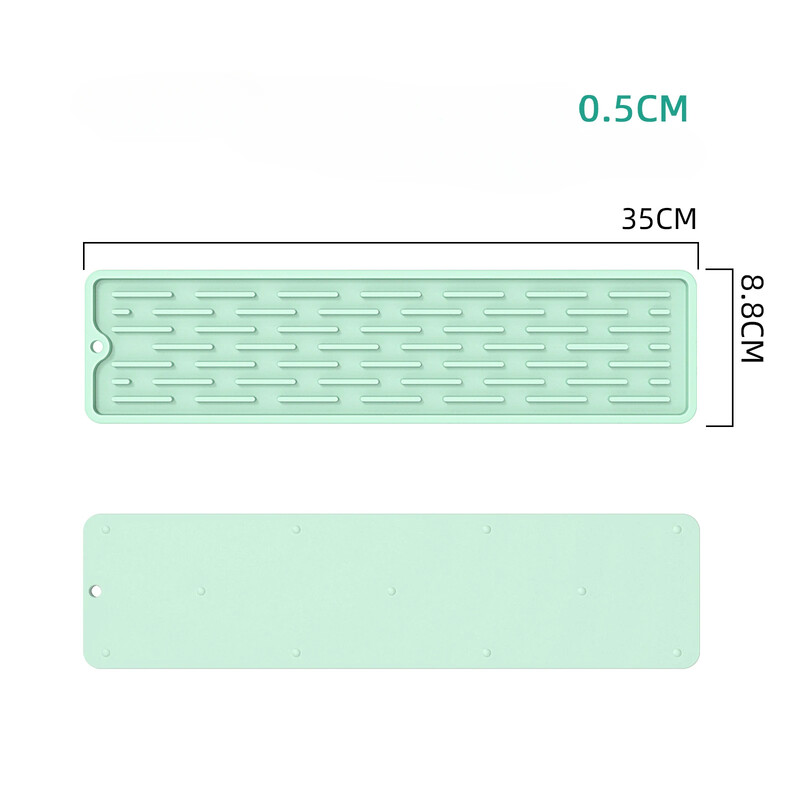 Silikono maišytuvo kilimėlis vandeniui atsparus valymo maišytuvas purslų gaudyklei šilumą izoliuojantis virtuvės prietaisas, skirtas namų vonios reikmenims