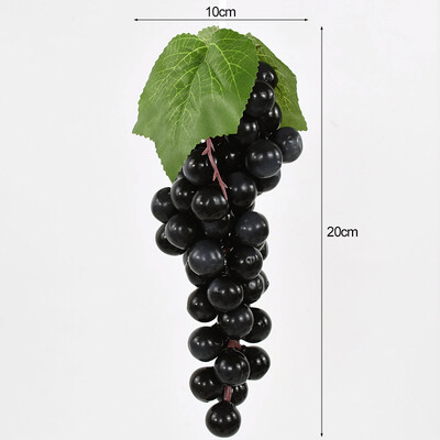 Mākslīgo vīnogu simulācijas augļi vīnogu ķekari mājas virtuvei vīna dekorēšanai kāzu ballīšu galda centrālais dekoru rekvizīti