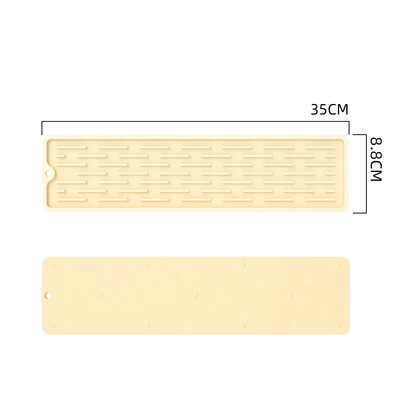 Silikono maišytuvo kilimėlis vandeniui atsparus valymo maišytuvas purslų gaudyklei šilumą izoliuojantis virtuvės prietaisas, skirtas namų vonios reikmenims