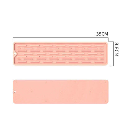 Silikono maišytuvo kilimėlis vandeniui atsparus valymo maišytuvas purslų gaudyklei šilumą izoliuojantis virtuvės prietaisas, skirtas namų vonios reikmenims