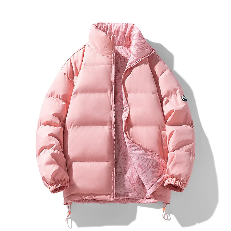 Divpusējs vīriešu mētelis kļavu lapu jaka vīriešu ziemas pāra jaka Moderns, biezināts, silts vīriešu apģērbs