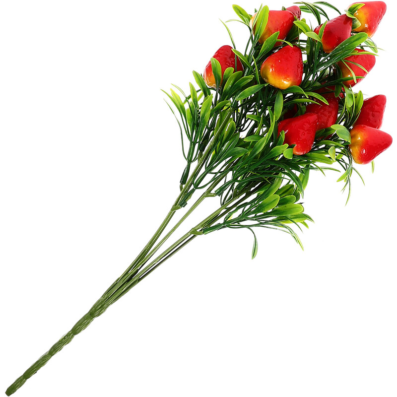 Simulacija buketa jagoda Rekviziti za zabavu Dekoracije Cvijeće mladenke Lažna kuća Kućni festival Simulacija grana