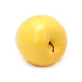 Fructe artificiale realiste pentru măr, culoare galben strălucitor, bucătărie falsă D