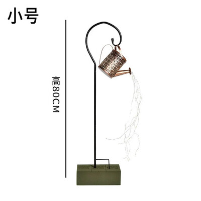 Napelemes locsolókanna világítás Függő vízesés lámpa Vízálló kültéri kerti dekoráció udvar veranda gyep hátsó udvar táj Nap LED lámpa