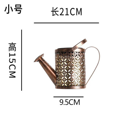 Napelemes locsolókanna világítás Függő vízesés lámpa Vízálló kültéri kerti dekoráció udvar veranda gyep hátsó udvar táj Nap LED lámpa