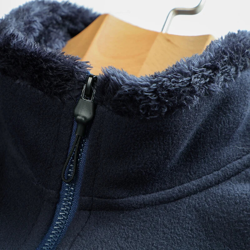 Rudens un ziemas modes flīsa jaka vīriešu termosporta mētelis Softshell pārgājieni āra vīriešu ikdienas jakas Virsdrēbes
