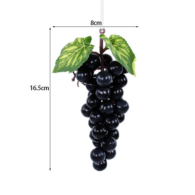 Mākslīgo augļu simulācija Vīnogu virtenes Ziemassvētku kāzas Mājas dārza dekorēšana Piekārti Mākslīgie augļi Fotorekvizīti