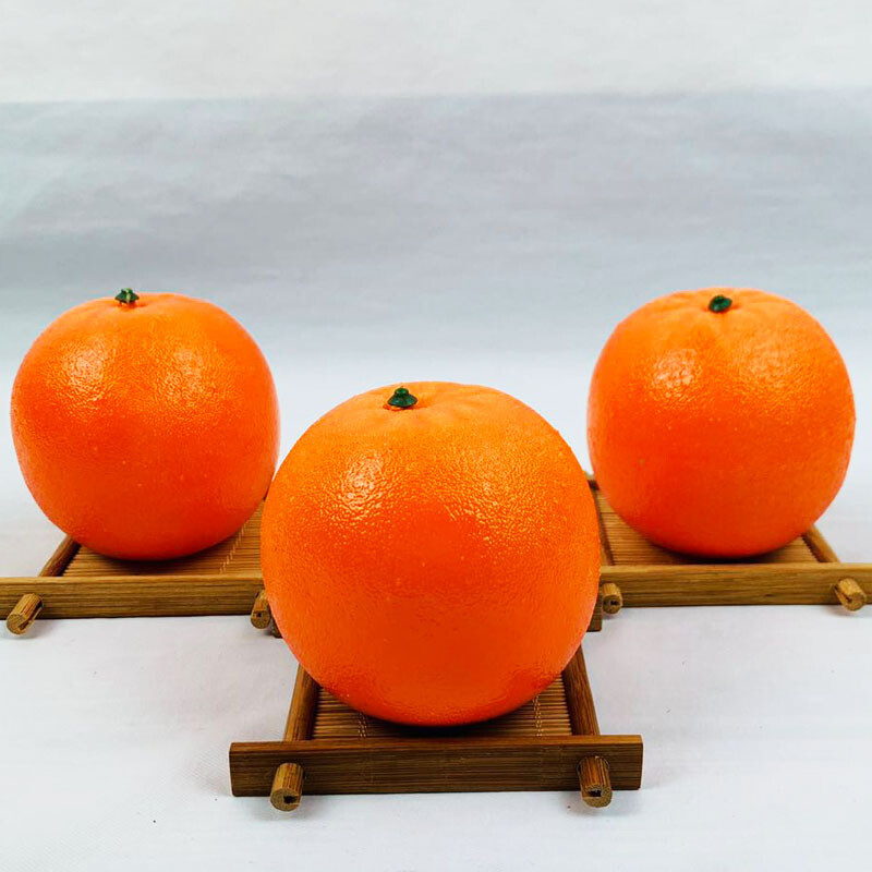 5 gab. 8 cm mākslīgie apelsīni Mājas dārzs Guļamistaba Dzīvojamās istabas dekorēšana Svētku un ballīšu piederumi Viltus augļi fotografēšanai