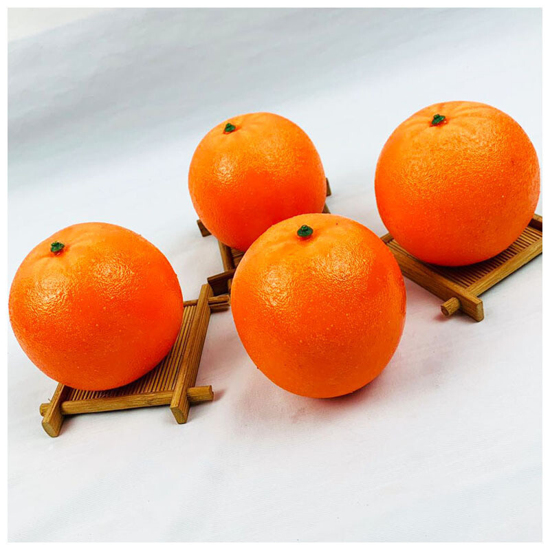 5 gab. 8 cm mākslīgie apelsīni Mājas dārzs Guļamistaba Dzīvojamās istabas dekorēšana Svētku un ballīšu piederumi Viltus augļi fotografēšanai