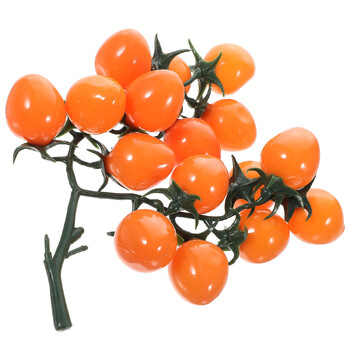 Plant Tomato Simulated Cherry Tomatoes Child Fruit Decor Τεχνητό Pvc Ρεαλιστικό Πλαστικό