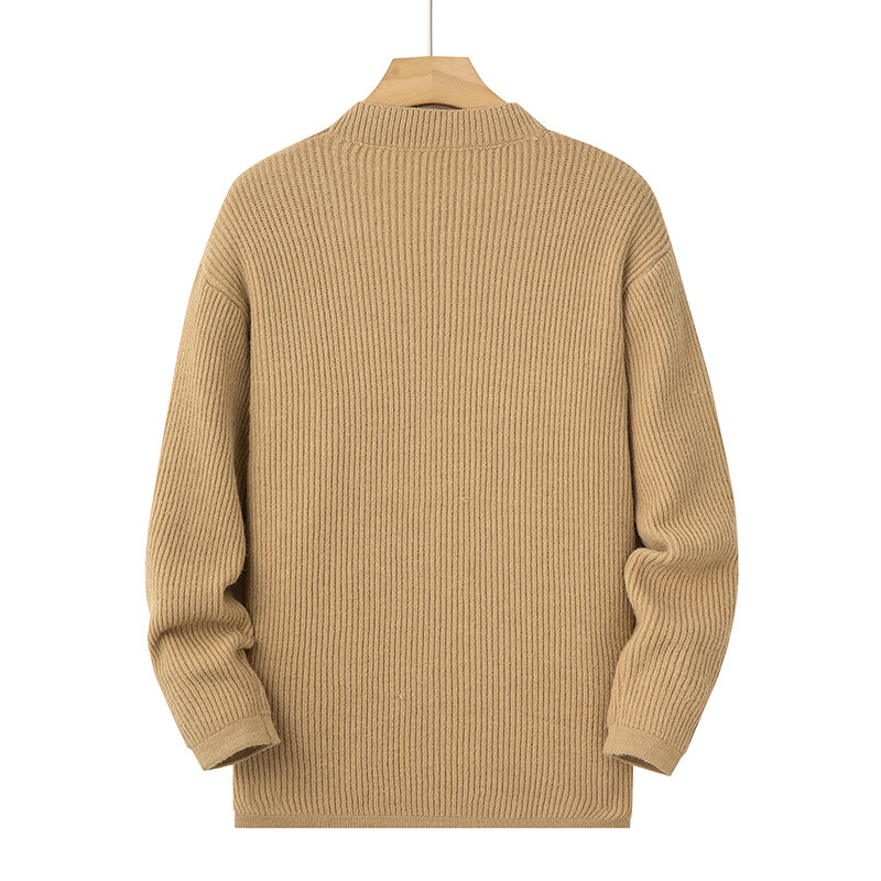 Cardigane cu dungi pentru bărbați, solidă, cu croiala clasică, pulovere deschise în față, cu mânecă lungă, cu decolteu în V, pulovere, haine pentru bărbați