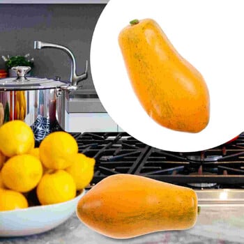 Papaye Artificial Papaya Διακοσμητικό φυτό Fake Photography Props Simulation Indoor Fruit