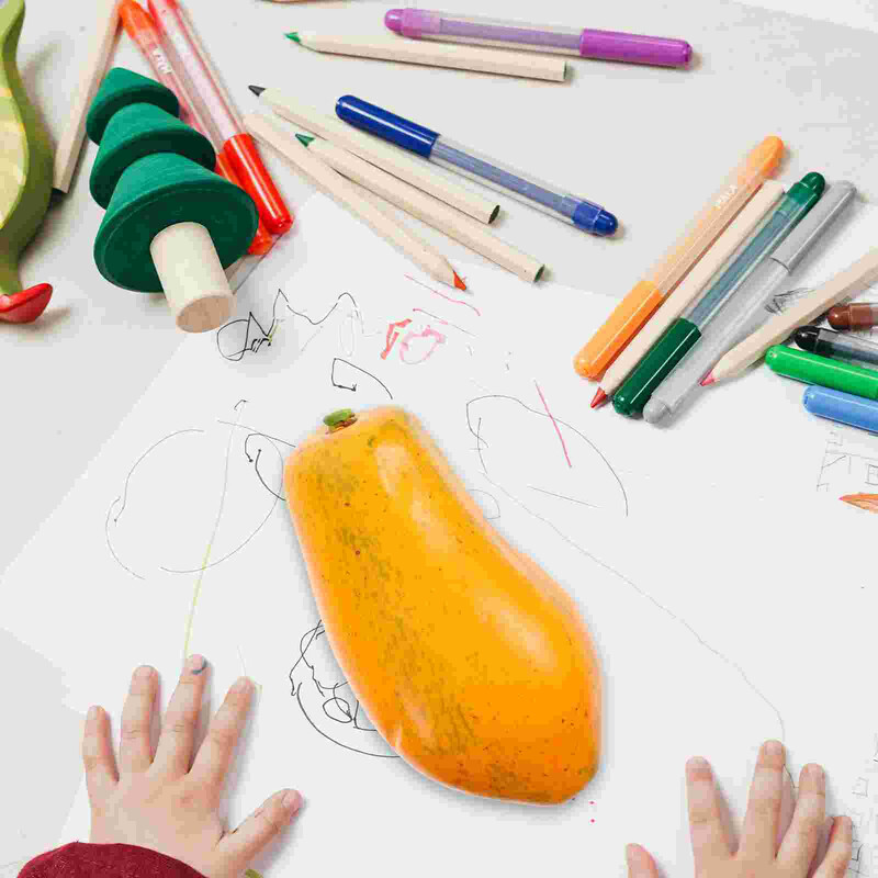 Papaijas mākslīgā papaijas ornamenta augu dekorēšana Viltus fotogrāfijas rekvizīti, simulācija iekštelpu augļi