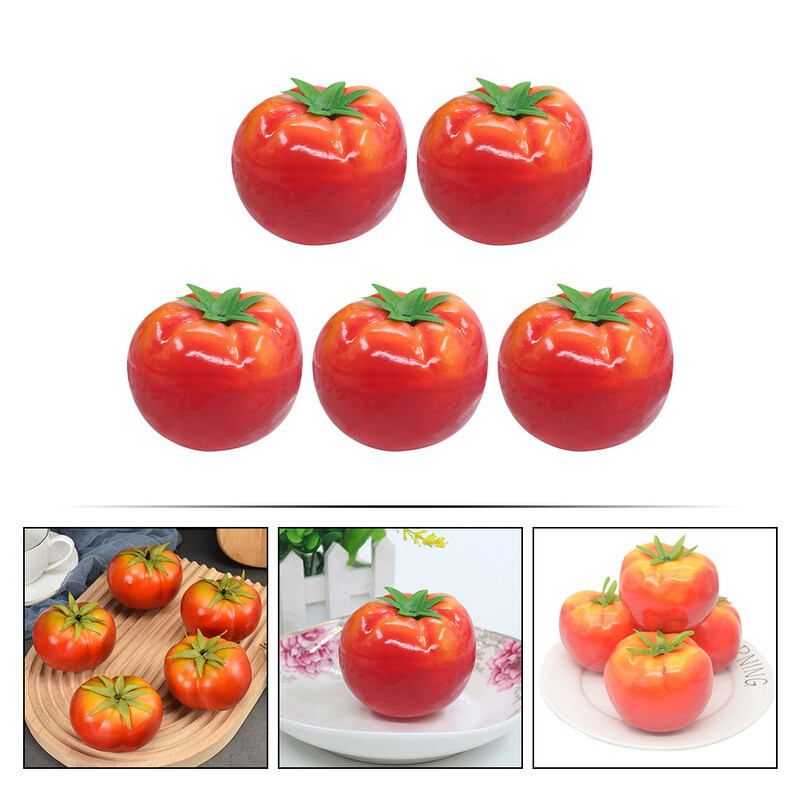 Simulált paradicsommodellek Mesterséges, élethű paradicsommodellek Hamis paradicsomfigurák, vitrin kellékek