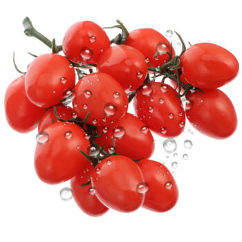 Realistic Tomatoes Fruit Display Artificial Tomato Party Fake 19cm Διακόσμηση Βιτρίνας Ντουλάπας Φρούτα λαχανικά Διακόσμηση κουζίνας