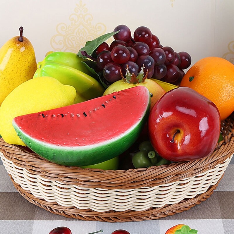 Mākslīgās ūdens melones simulācijas augļu modeļa displeja rekvizīti viesnīcas ēdamistabai restorāna veikala veikala virtuvei