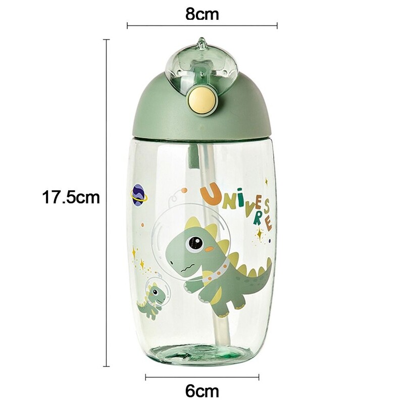 600 ml ūdens pudele, daudzfunkcionāla atkārtoti lietojama ar vākiem Salmiņi Ūdens krūze Augstas temperatūras ūdens krūze bērniem